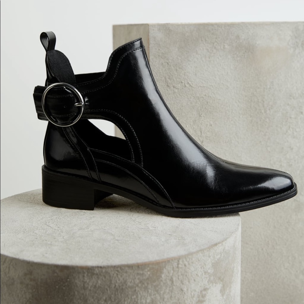 Zara Ankle Boots with Buckle